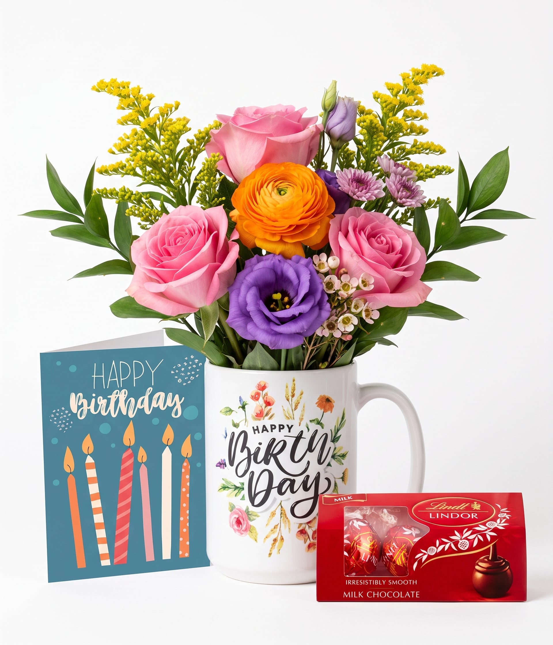 Birthday Flowers In A Mug 2 Floral Design
