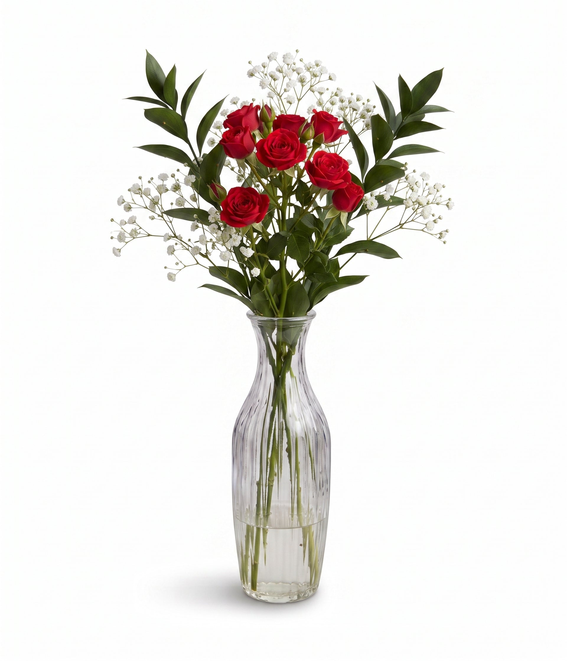 Ruby Spray Roses