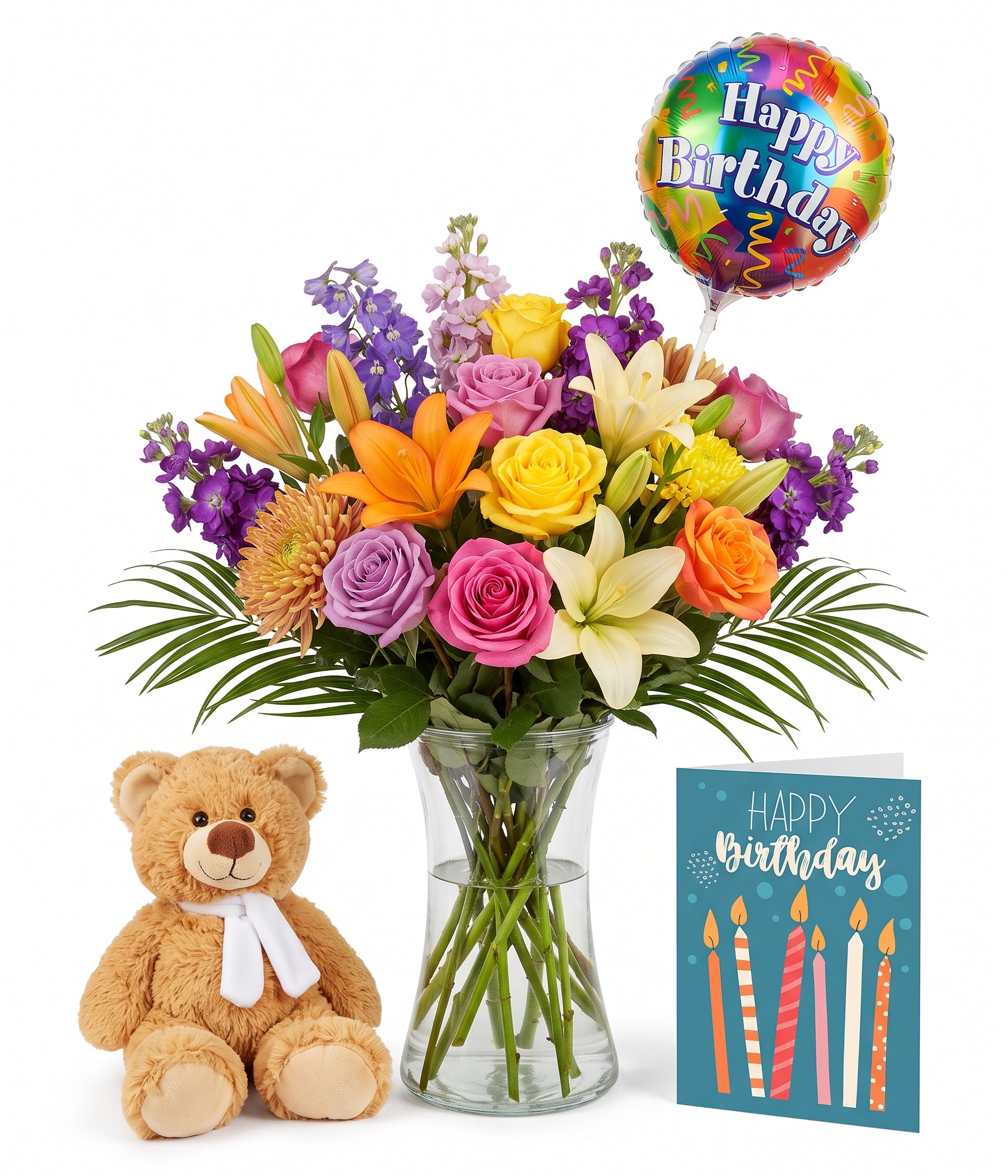 Custom Designed Birthday & Gift 3 Arrangement