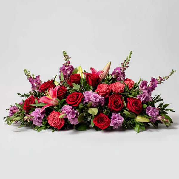Elegance & Love Casket Arrangement
