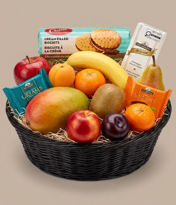 Chocolate & Fruit Matched Gift Basket