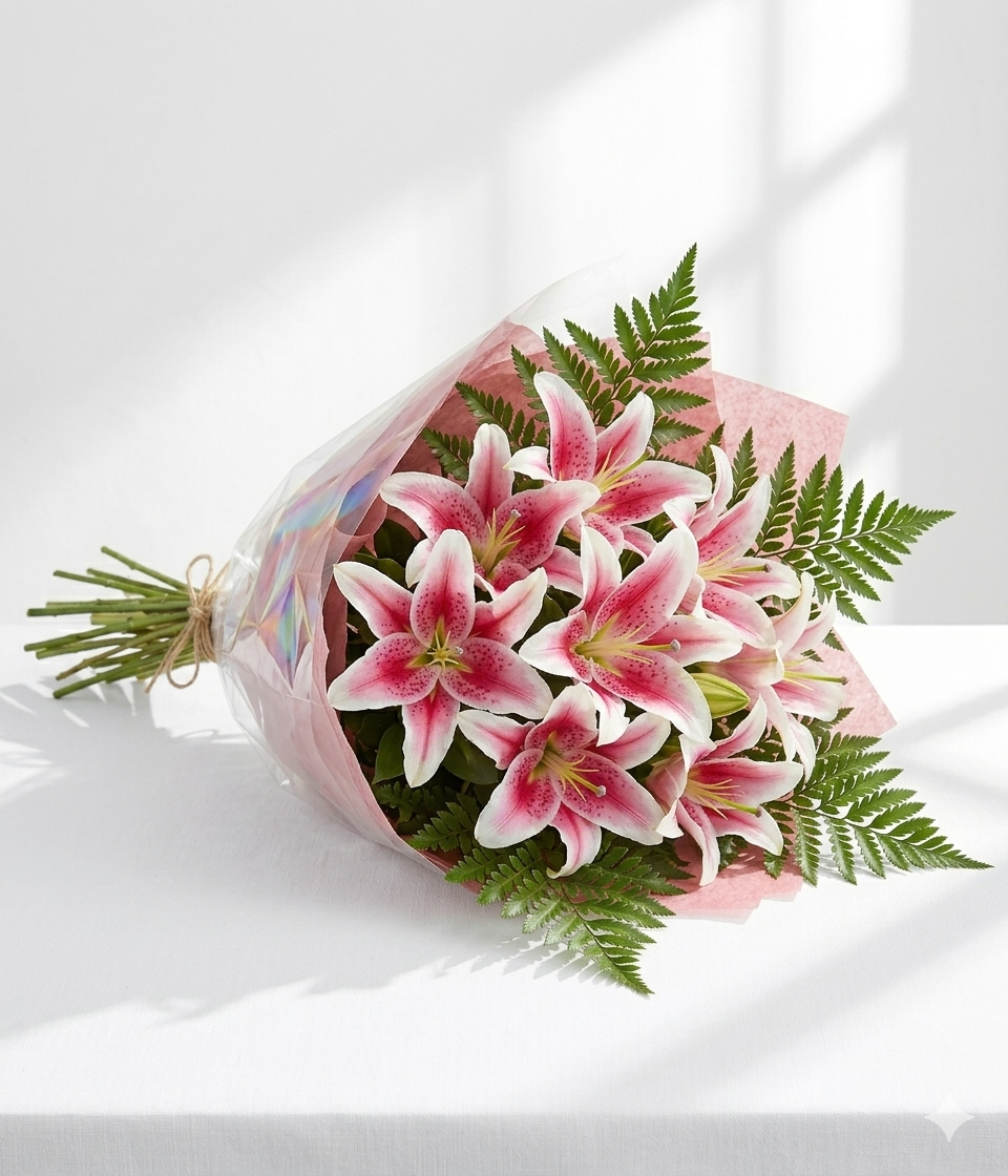 Extra Large Lily Beauty: Premium Floral Arrangements For Home Decor Floral Design