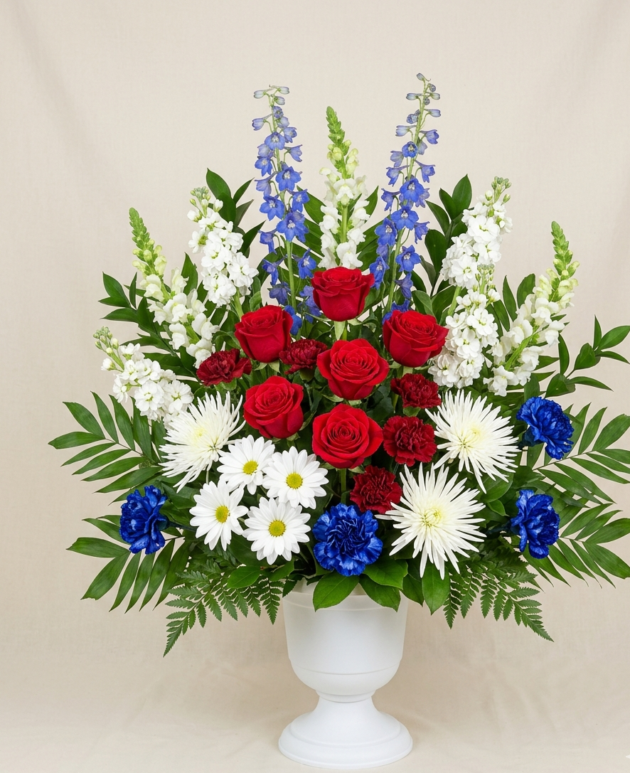 Respect & Love Funeral Arrangement Bouquet