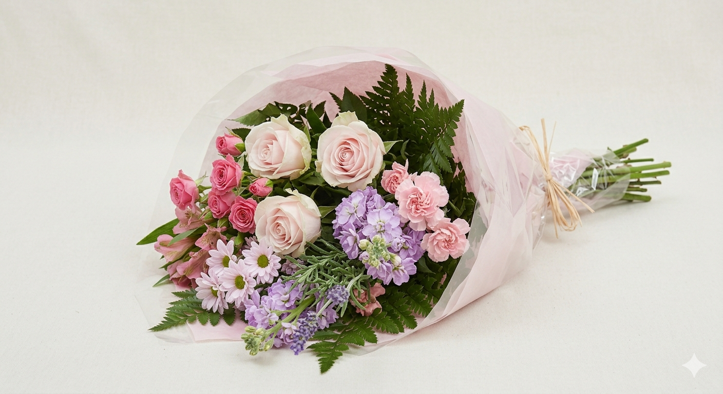 Blush & Plum Floral Blooms