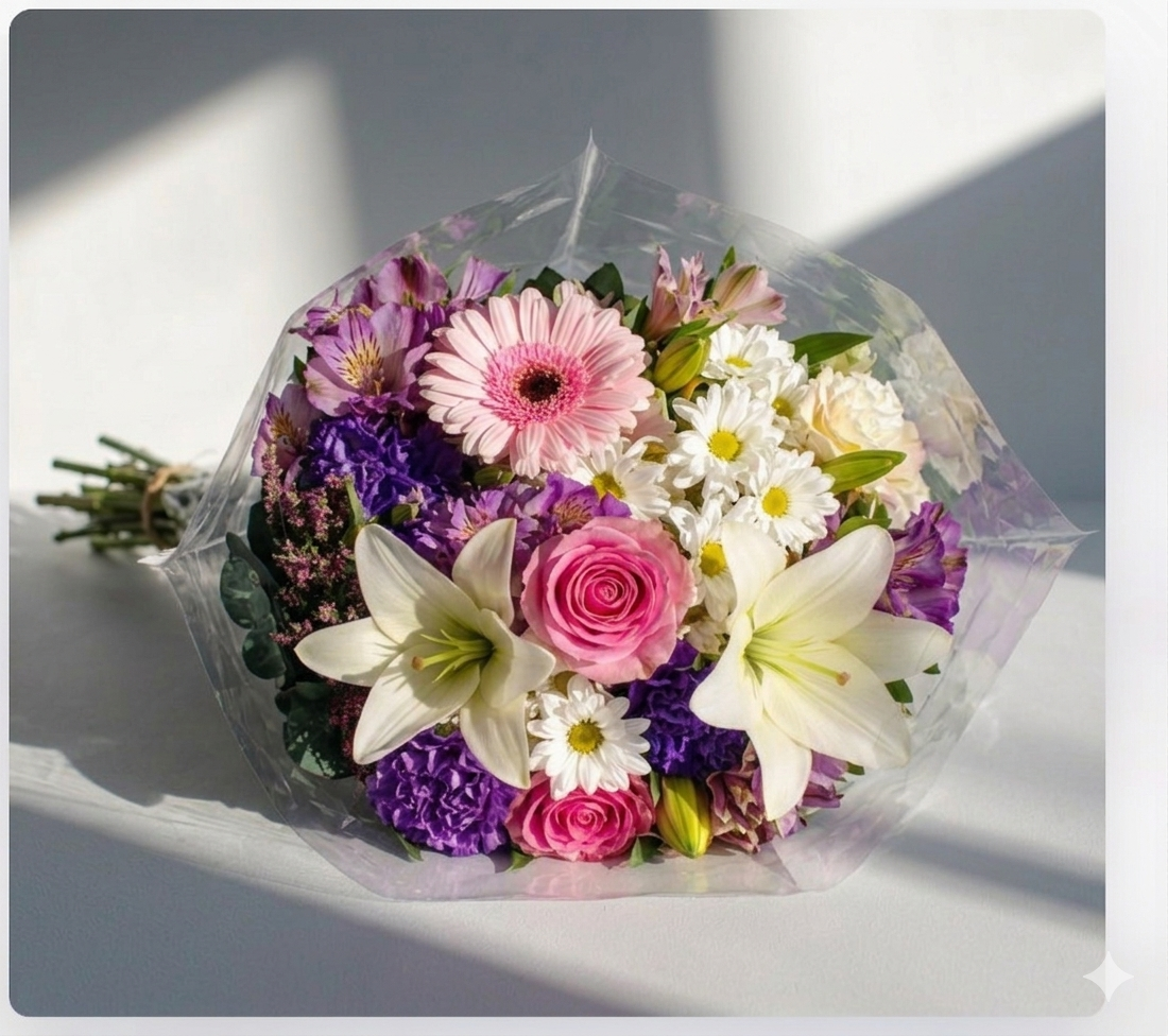 Elegant Lavender Floral Design
