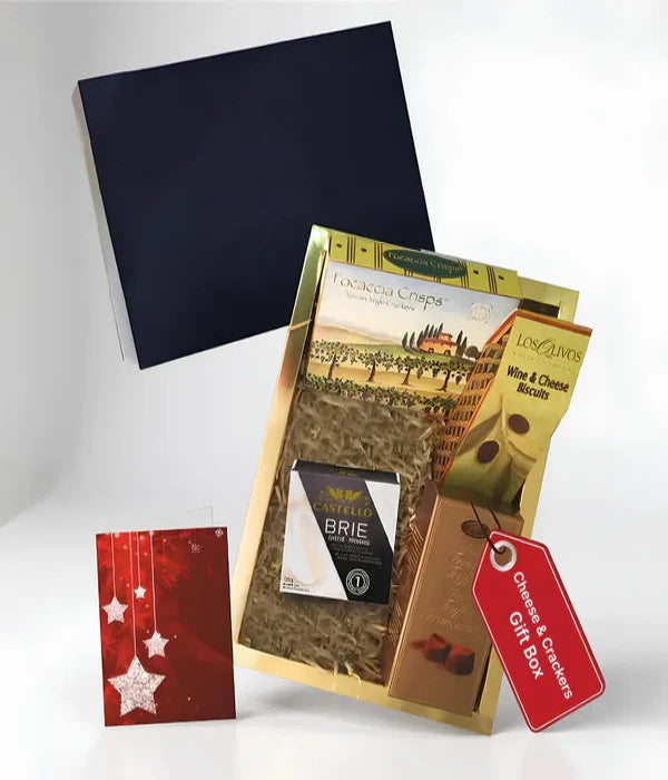 Gourmet Cheese & Crackers Gift Set