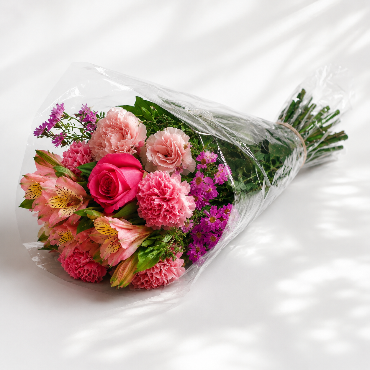 Green & Rose Party Arrangement