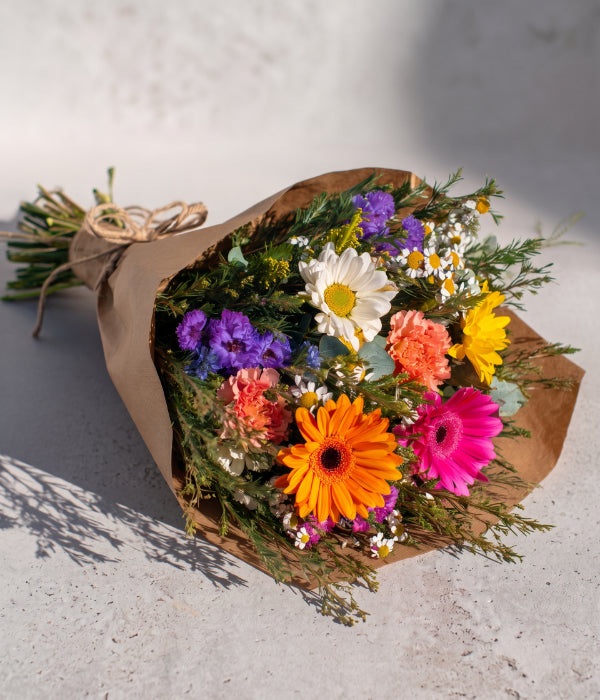 Hand-Tied Unique Flower for Mom 3