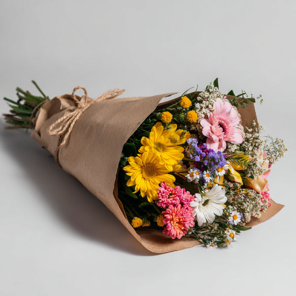 Hand-Tied Unique Flower for Mom 3