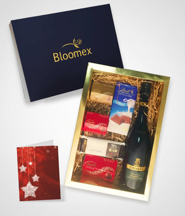 Lindt Chocolate & Bubbly Gift Box
