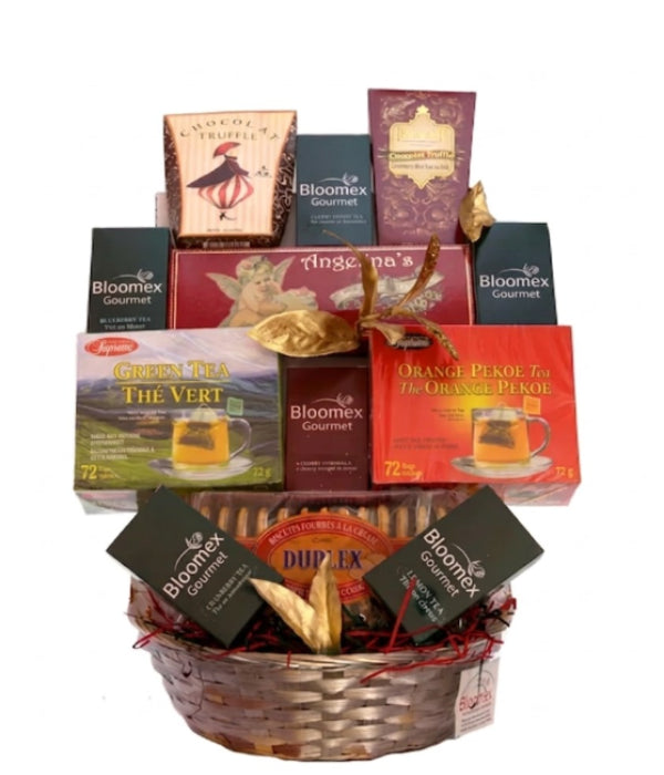Premium Gourmet Tea Gift Basket