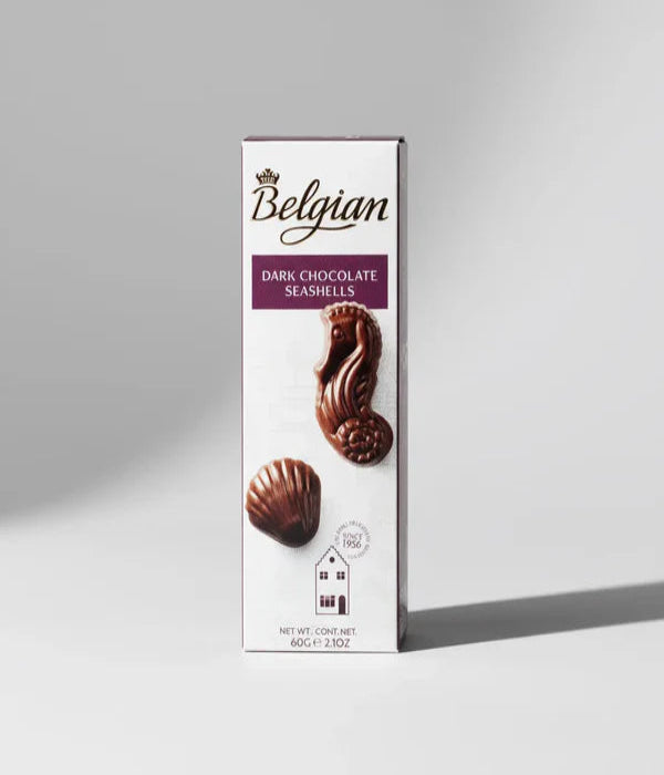 Coquillages en chocolat belge gourmands