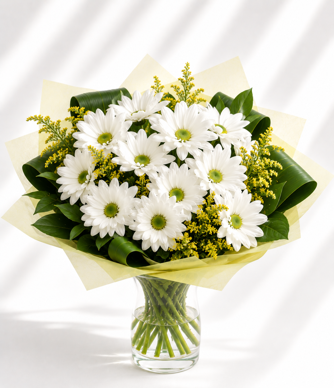 Classic Pearl Daisy Arrangement