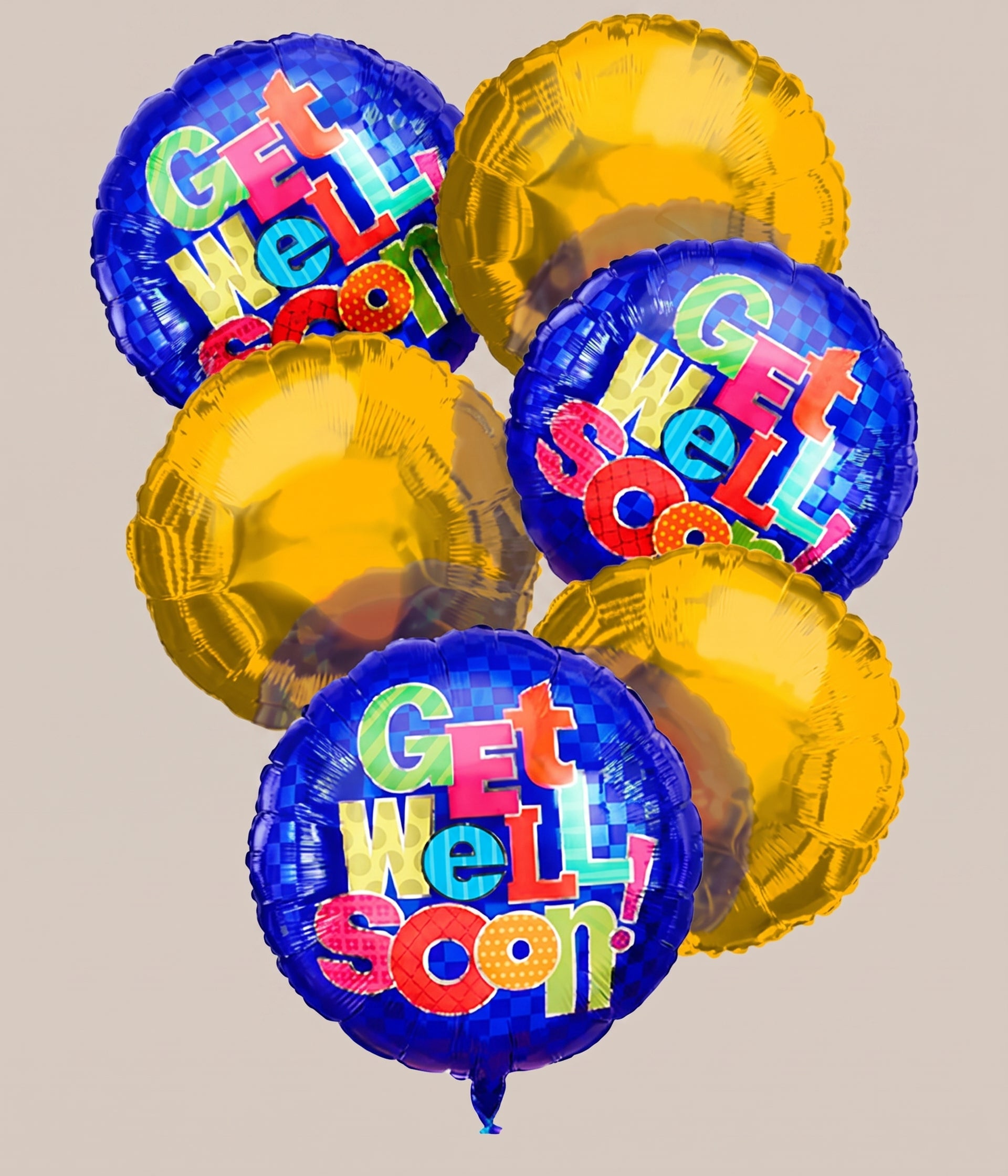 Get Well Soon Balloon - 6 Piece Set