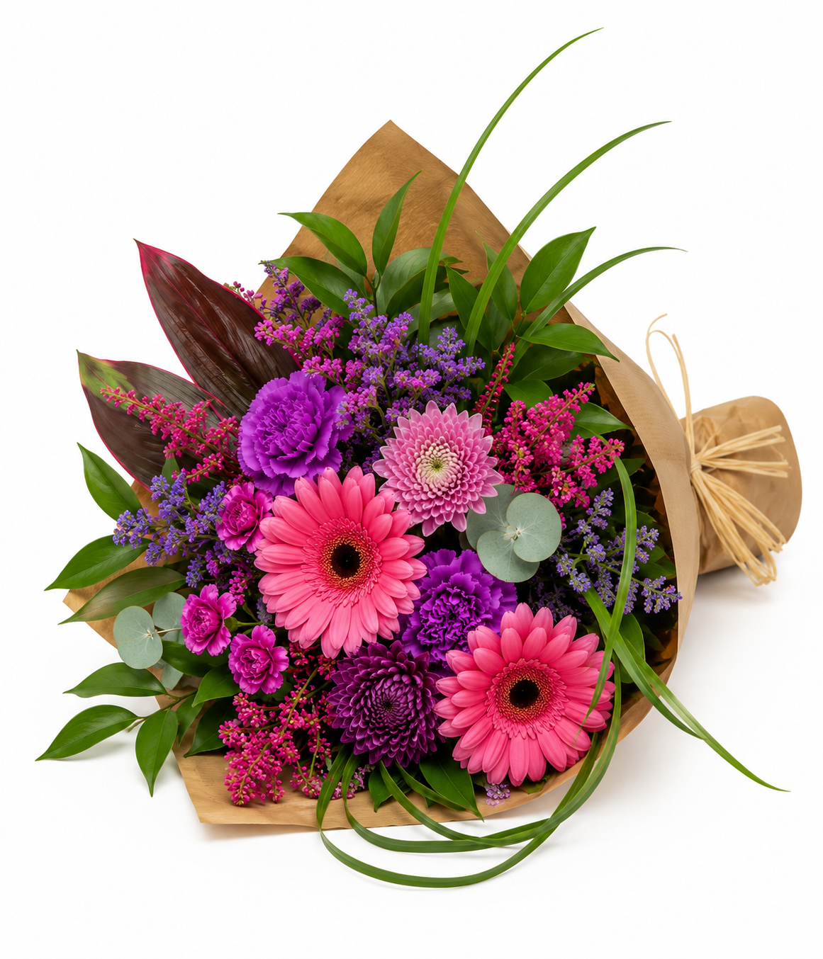 Hand Tied Lavender & Rose Collection 2 Floral Design