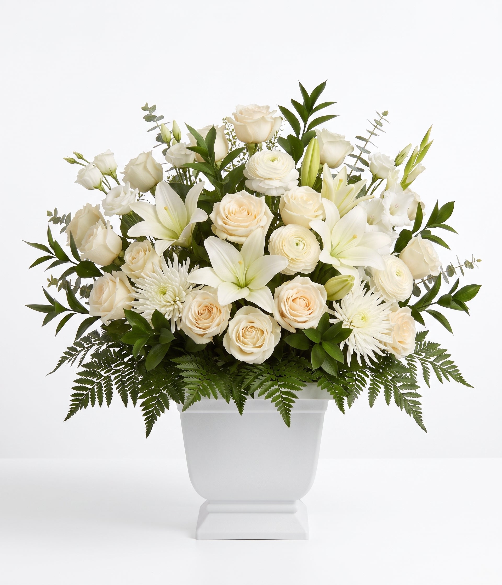 Custom Designed Sympathy 4 Blooms
