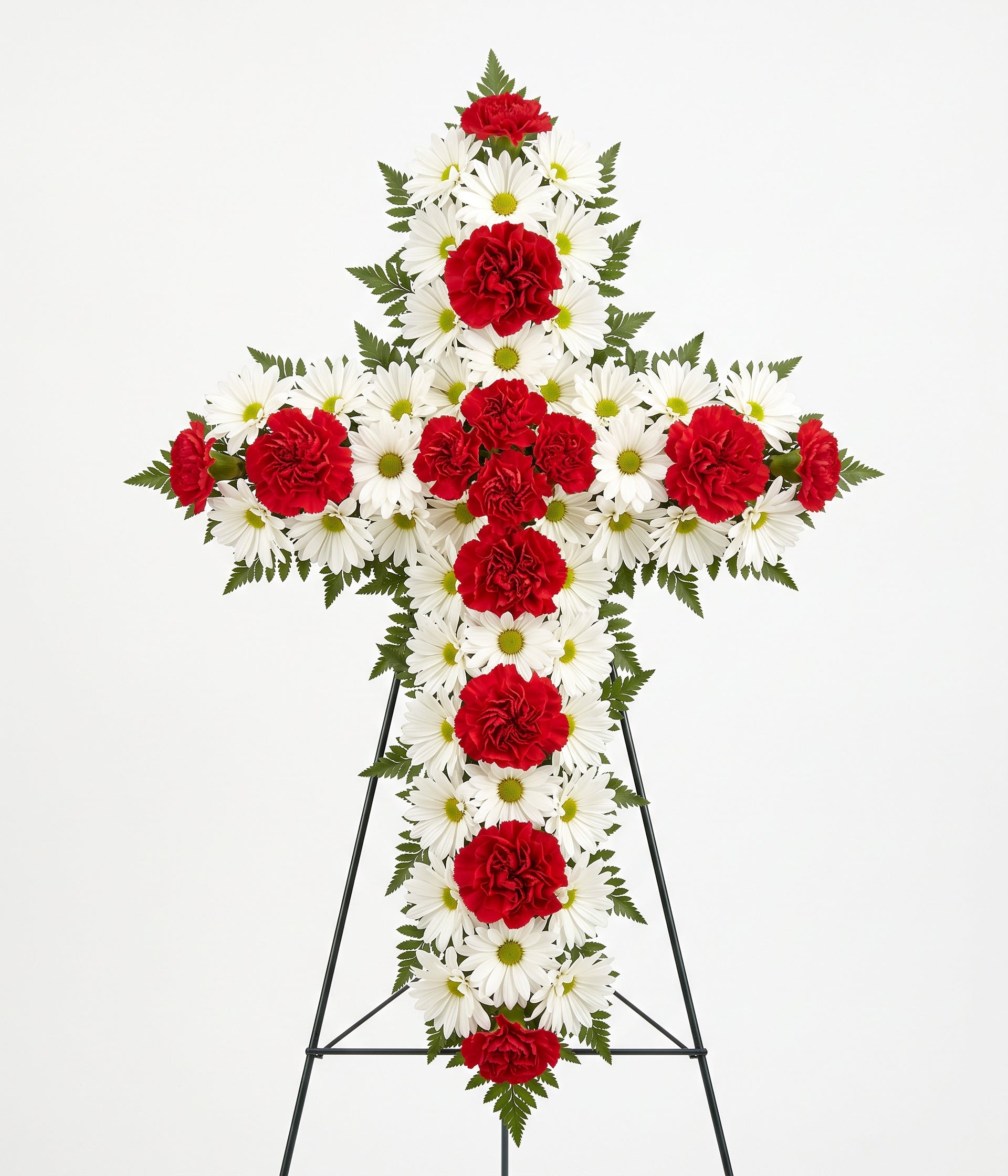 Remember Them Floral Cross Arrangement Blooms