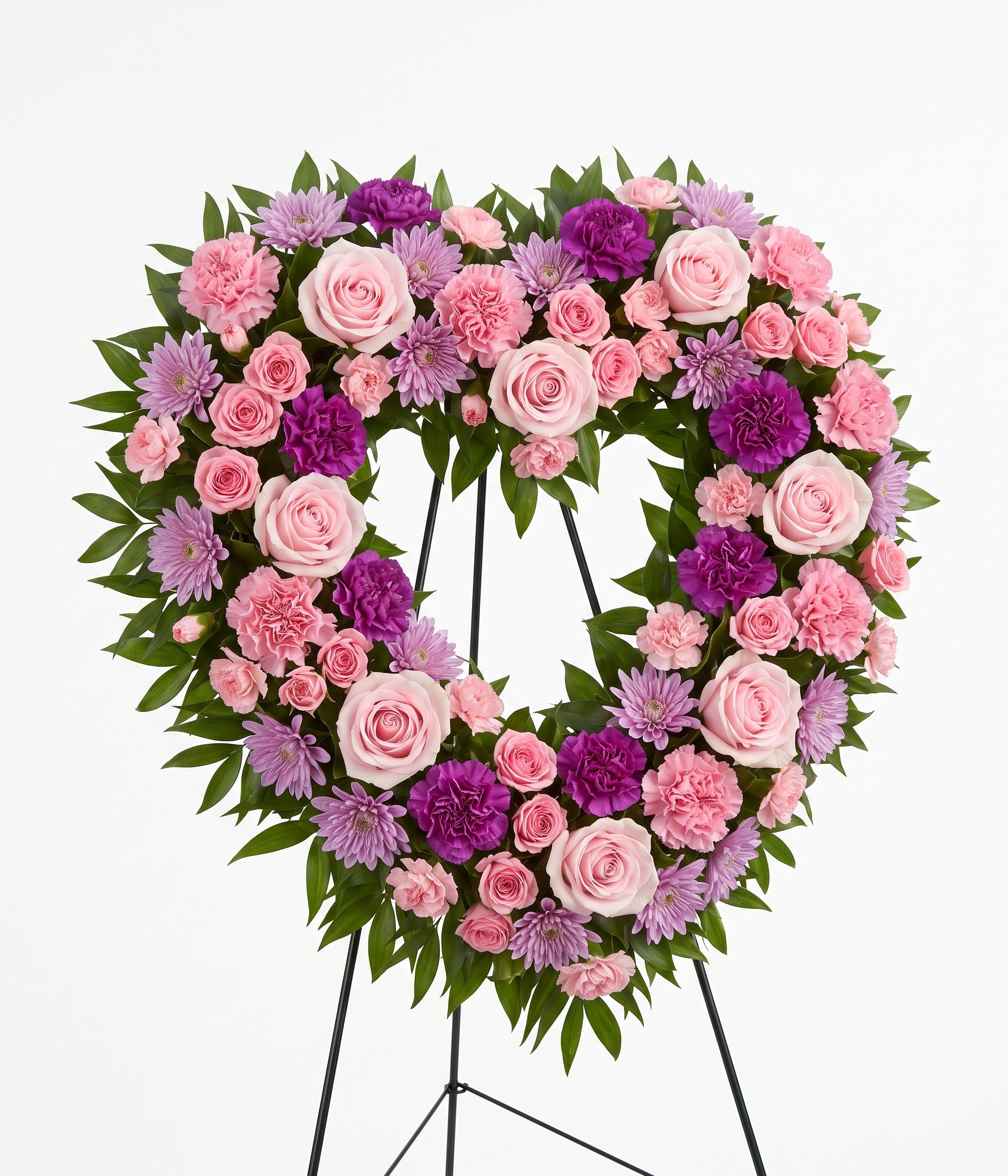 Rosy Memories Blush Floral Wreath