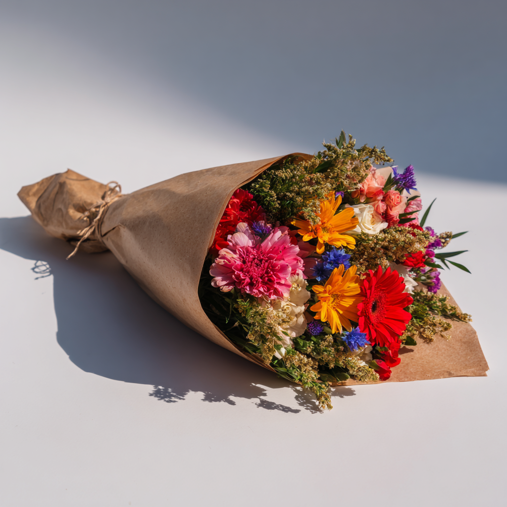 Hand Tied Unique Flower For Mom 2 Bouquet