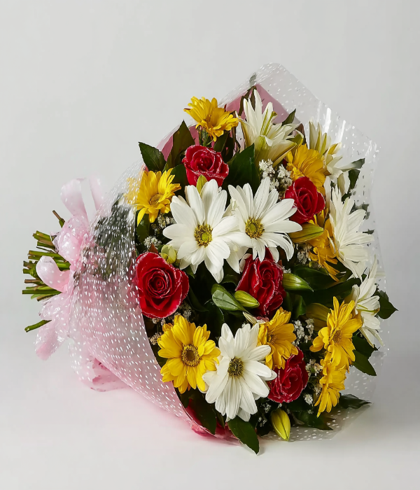 Romantic Lilies & Rose