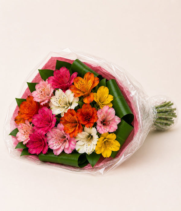 50 Alstroemeria Blooms Arrangement