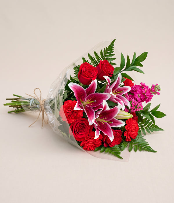 Romantic Lilies & Rose
