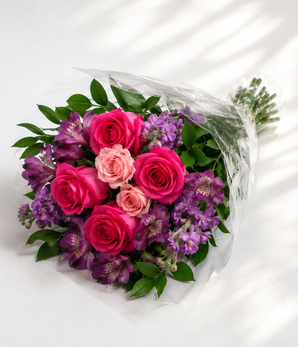 Elegant Soft Pink Posy Flowers