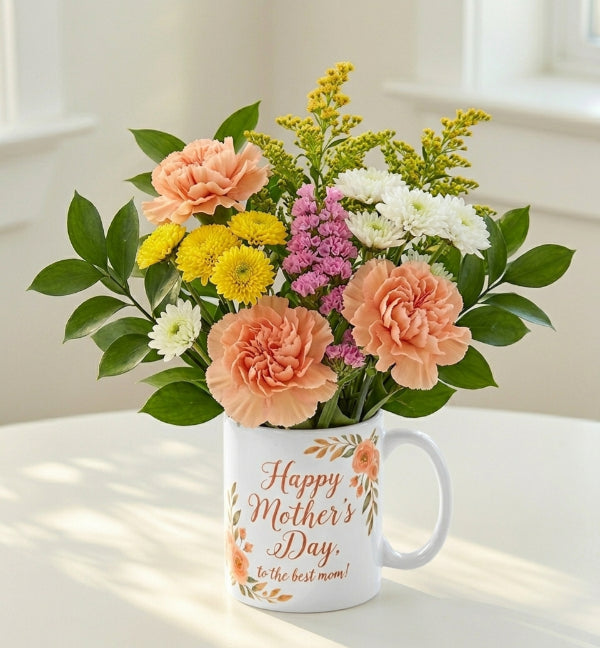Vibrant Sunny Daisies Flower Bouquet