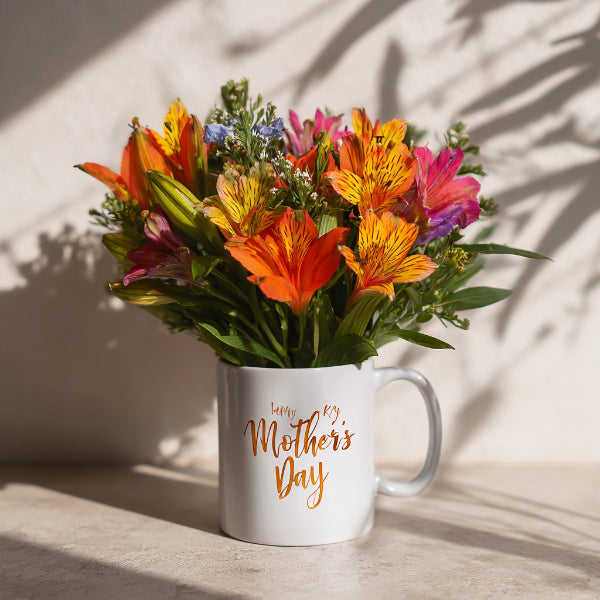 Mug & Flowers for Mom 1