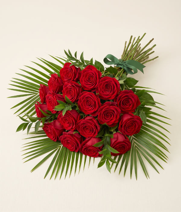 Deep Red Rose Sympathies Arrangement