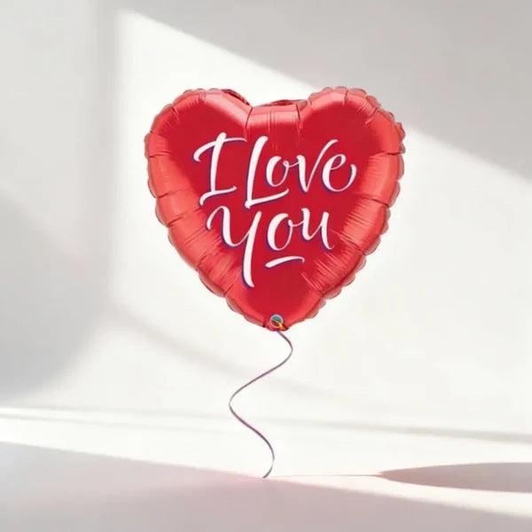 I Love You Heart-Shaped Balloon