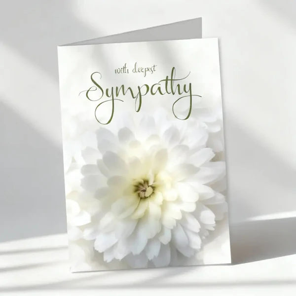 Large Sympathy Greeting Card