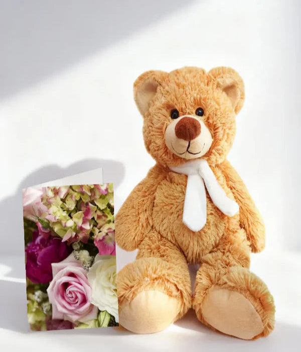 Teddy Bear & Greeting Card