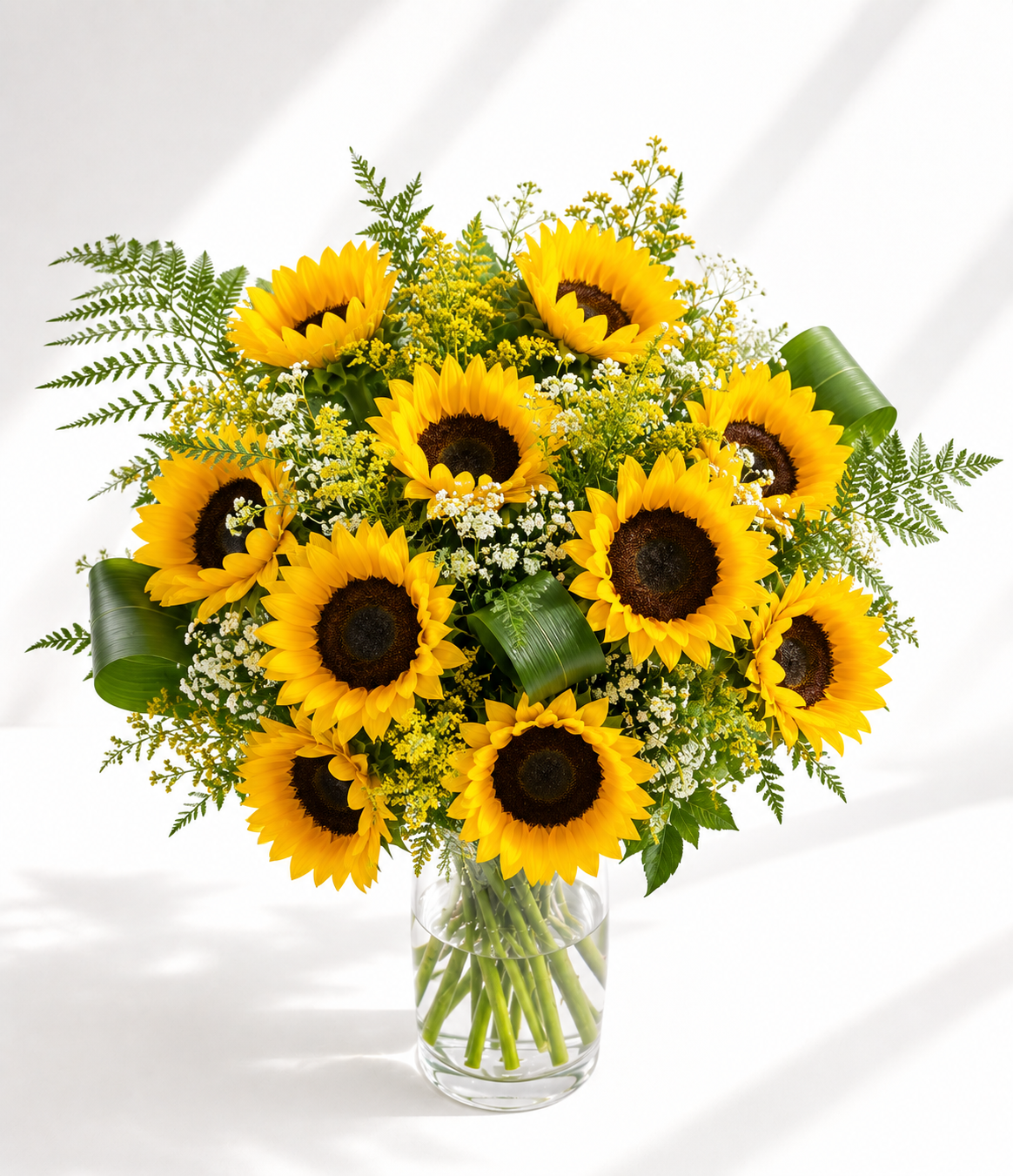 Vibrant Sunshine Sunflowers Bouquet